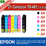 KIT 28 Cartridges EPSON 481 482 483 484 485 486 PER Epson Stylus Photo R340 RX500 RX600 RX620 RX640 R320 R300 R220 R200