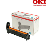 Cyan Image Drum For Oki C5100 / C5200 / C5300 / C5400 Series (Up To 17,000 Pages)