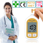 Digital Glucometer Glucose Meter Without Strips Blood Glucose Level For Diabetes And Ketogenic Diet