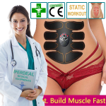 Abdominal Muscle Electrostimulator Sport Fitness For Slimming Stomach And Flat Belly For Men And Women