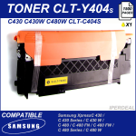 LASER TONER CARTRIDGE, MODEL CLT-Y404S, (YELLOW COLOR) FOR SAMSUNG SL-C430W / C430 / C432W PRINTER