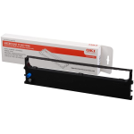 Black Ribbon Cartridge For Oki Ml1120 Ml1120, Ml1190,1100 Length 10mt