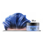 MODELING COLORING BLUE HAIR WAX, TEMPORARY EFFECT COLOR SHAMPO TYPE