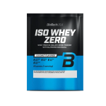25G 1 DOSE PROTEIN POWDER ISO WHEY ZERO BIOTECH USA COCONUT FLAVOR WITHOUT GLUTEN, SUGAR AND LACTOSE