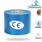5 Meters Blue Patch Kinesiological Neuromuscular Elastic Tape Kinesio Tape Sport Tape 2.5cm Thickness