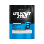 25G 1 DOSE PROTEIN POWDER ISO WHEY ZERO BIOTECH USA CHOCOLATE FLAVOR WITHOUT GLUTEN, SUGAR AND LACTOSE