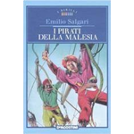 Libro Italiano- I pirati della Malesia di Emilio Salgari