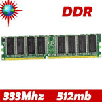 MW MEMORIA RAM PER DESKTOP PC DDR PC2700 333 MHZ 512 MB 184 PIN