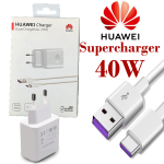 IRIGINAKLE HUAWEI Supercharge Wall Charger 40W CONFEZIOEN RATIL CON CAVO USB-C