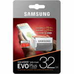 MICRO SD MEMORY CARD SAMSUNG EVO MICROSD 32GB CON ADATTATORE SD PER FOTOCAMERE E CELLULARE