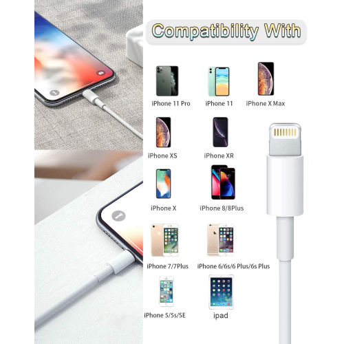 Prodotto: USB-L - Cavo DATI PER iphone, 1m [Certificato Apple MFi