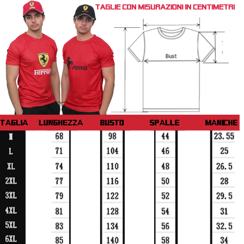 Maglia Scuderia Ferrari clienti , Maglietta t-shirt a maniche corte , logo scudo Ferrari 