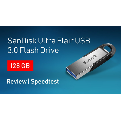 128GB PENDRIVE Unità flash SanDisk® Ultra FLAIR USB 3.0 PEN DRIVE 150MB/S