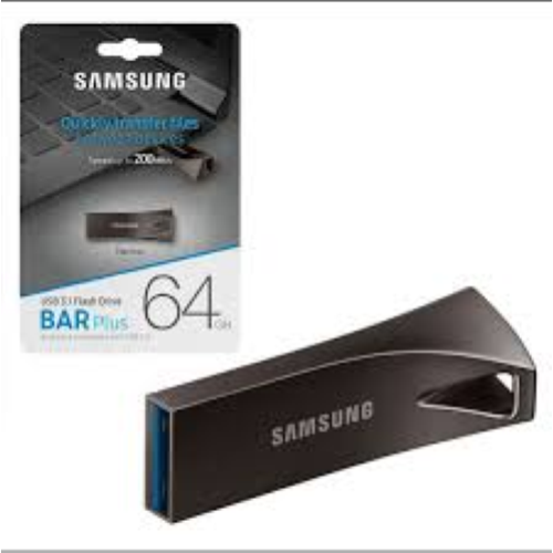 64GB BAR PLUS PENDRIVE Unità flash SAMSUNG USB QUICKLY 3.0 PEN DRIVE 