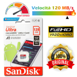 128GB MICRO SD HC XCI A1 SANDISK 128 GB SANDISK ULTRA SPEED 120 MB/s