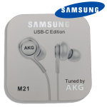 Cuffie Auricolari M21 origionali Samsung EO-IC100BBEGWW USB tipo C Gb/t14471 AGK camcellazione rumore